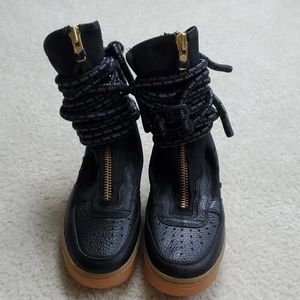 NIKE AIR FORCE 1 HIGH BLACK GUM NEW SIZE 5 WOMENS